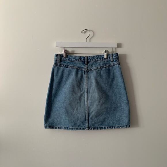Moda International Denim Mini Skirt - Picture 2 of 3